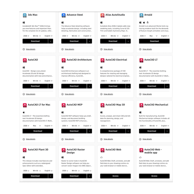Autodesk Subscription – 43+ Products (1 Device, 1 Year) - Image 7