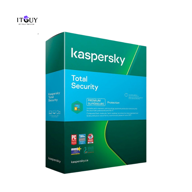 Kaspersky Total Security product box