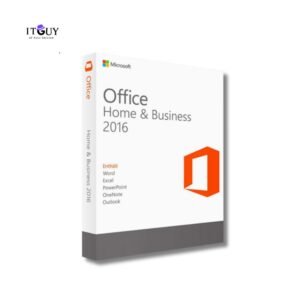 Microsoft Office Home and Business 2016 product box