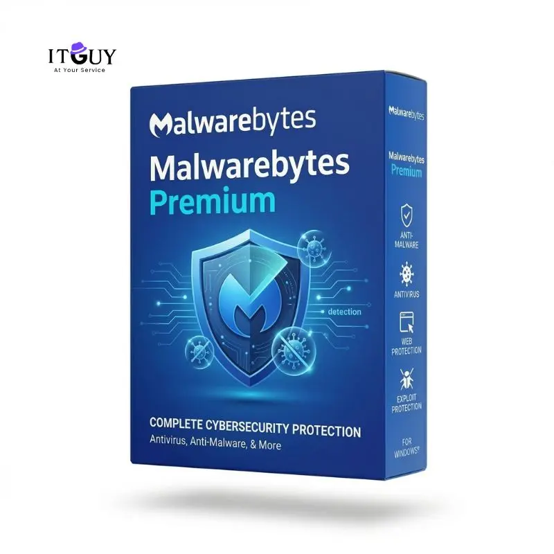 Malwarebytes Premium – 1 Year / 1 Device (Windows)