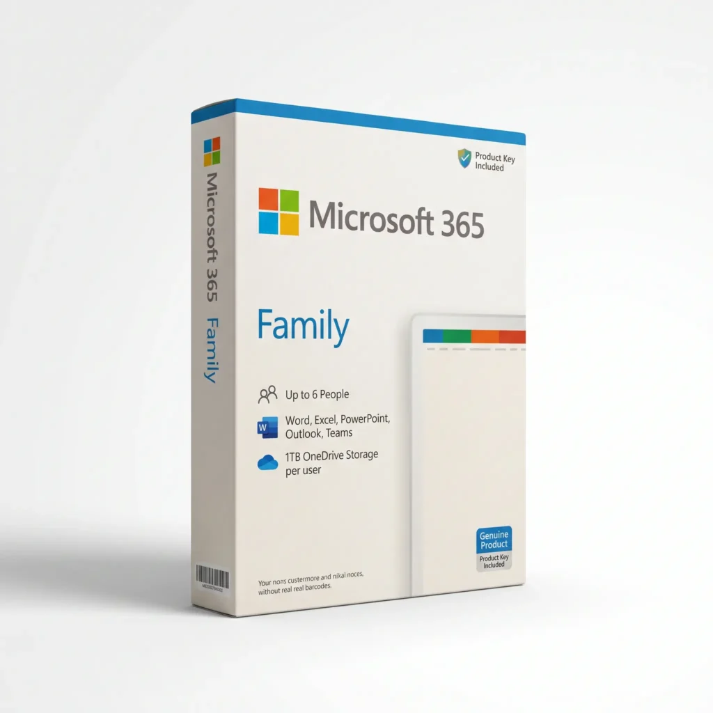 Office 365 Family Subscription 1 Year