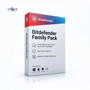 Bitdefender Family Pack software license key box art