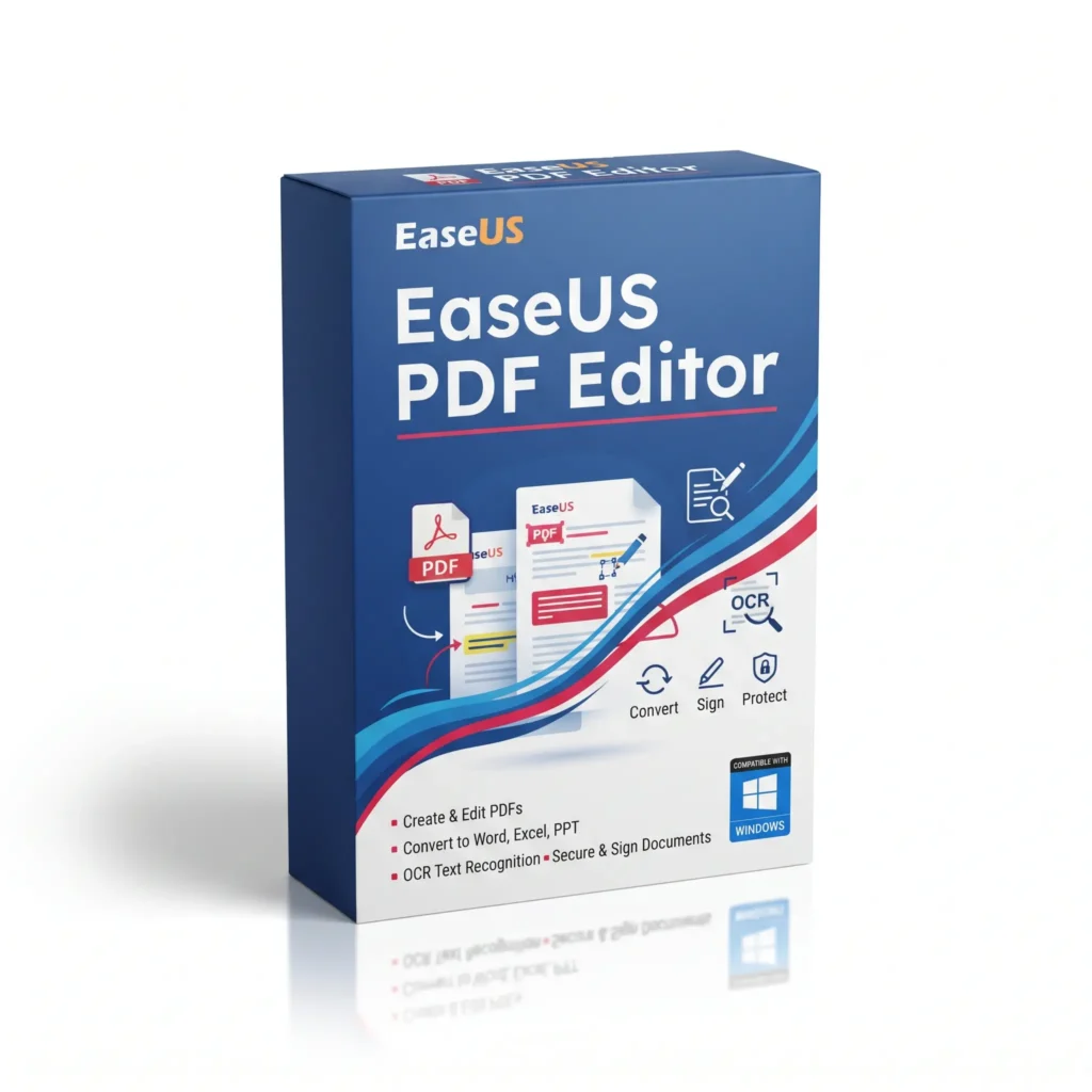 EaseUS PDF Editor product box
