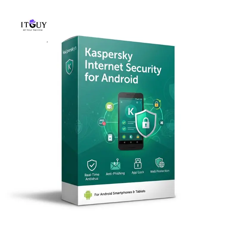 Kaspersky Internet Security for Android software license key box art
